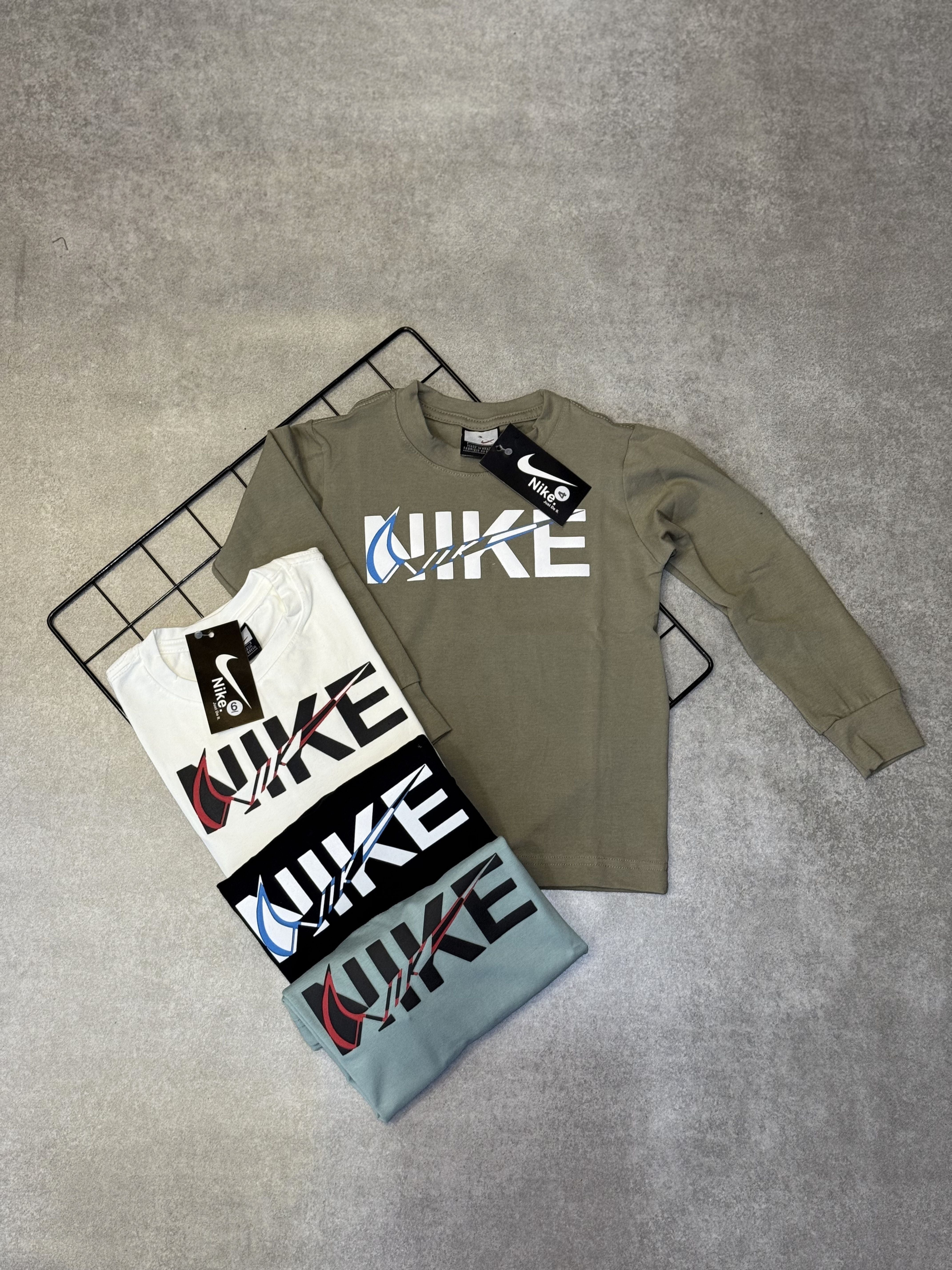 Camisa Manga Longa Nike Infantil