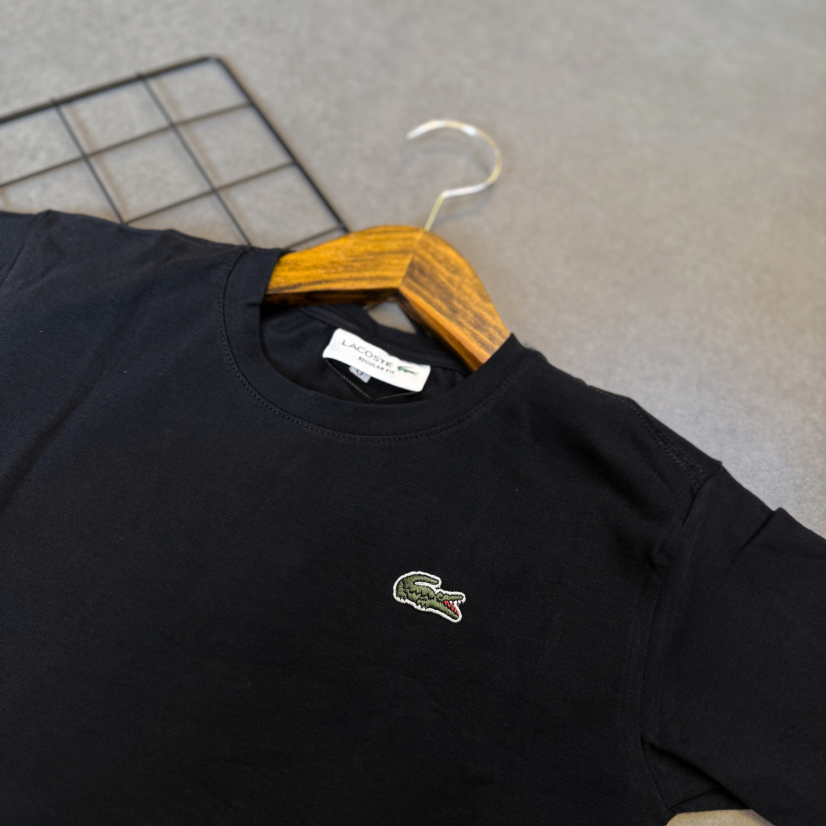 Camiseta Infantil Lacoste Algodão Pima Manga Curta