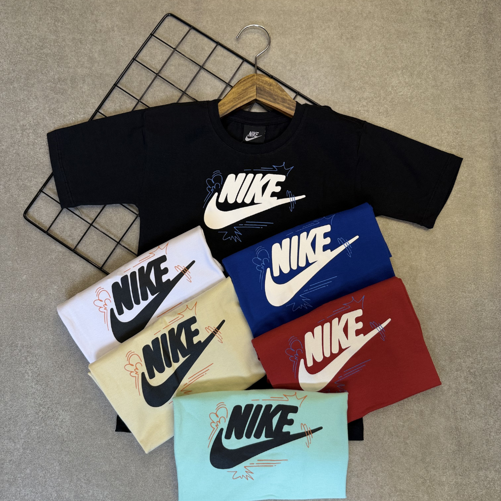 Camiseta Infantil Nike Kids Graffite Manga Curta