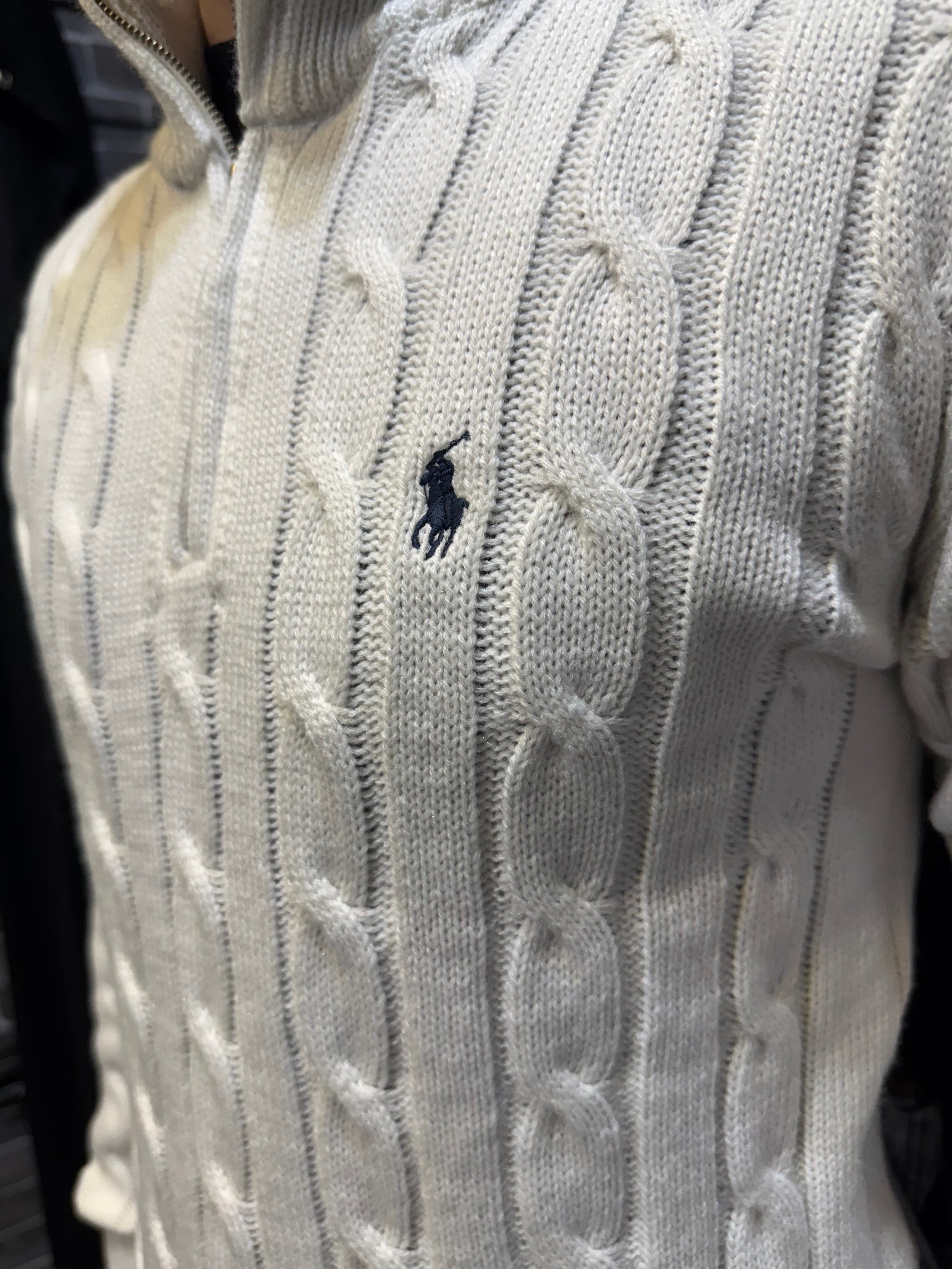 Suéter Tricot Ralph Lauren Branco