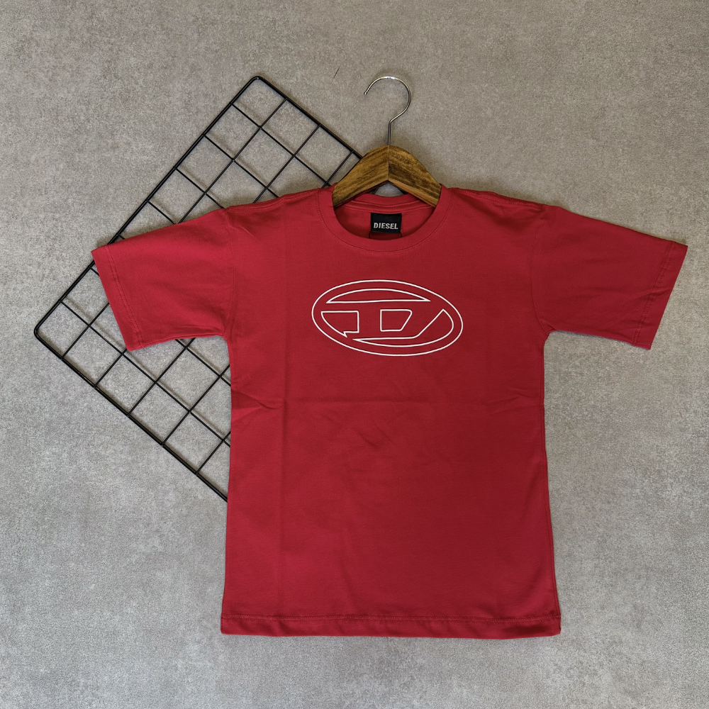 Camiseta Infantil Diesel Kids Manga Curta