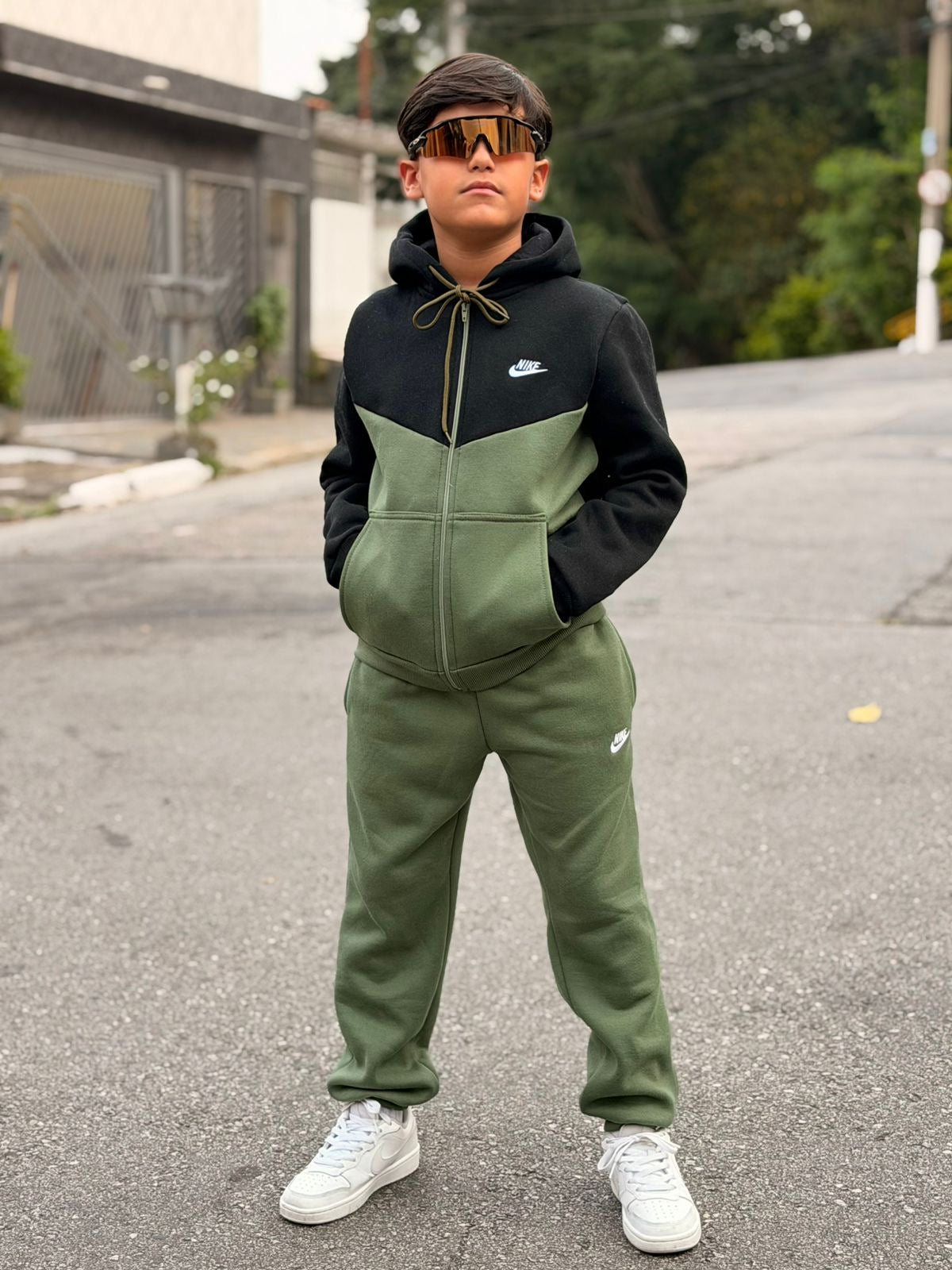 Conjunto Moletom Infantil Tech Fleece