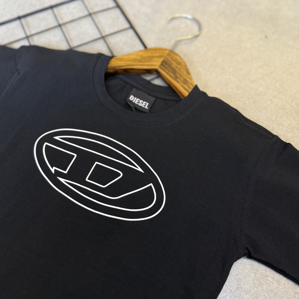 Camiseta Infantil Diesel Kids Manga Curta