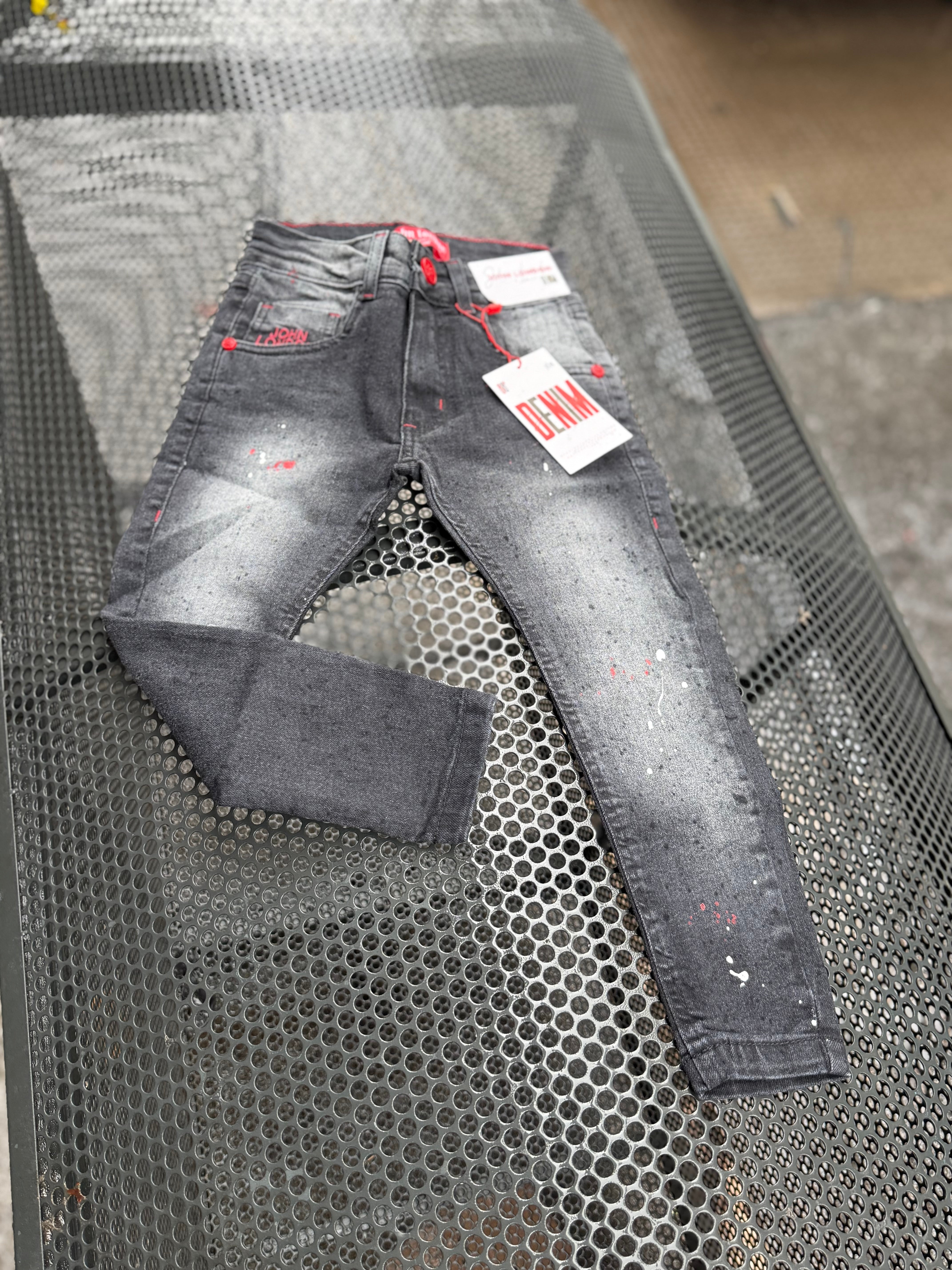 Calça Jeans estilo jogador - Infantil