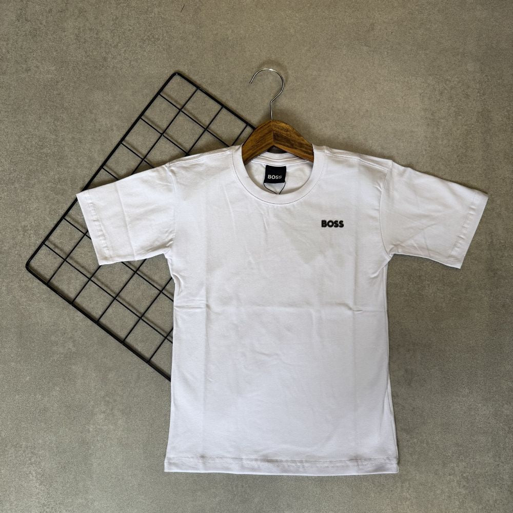 Camiseta Infantil Hugo Boss Manga Curta Kids