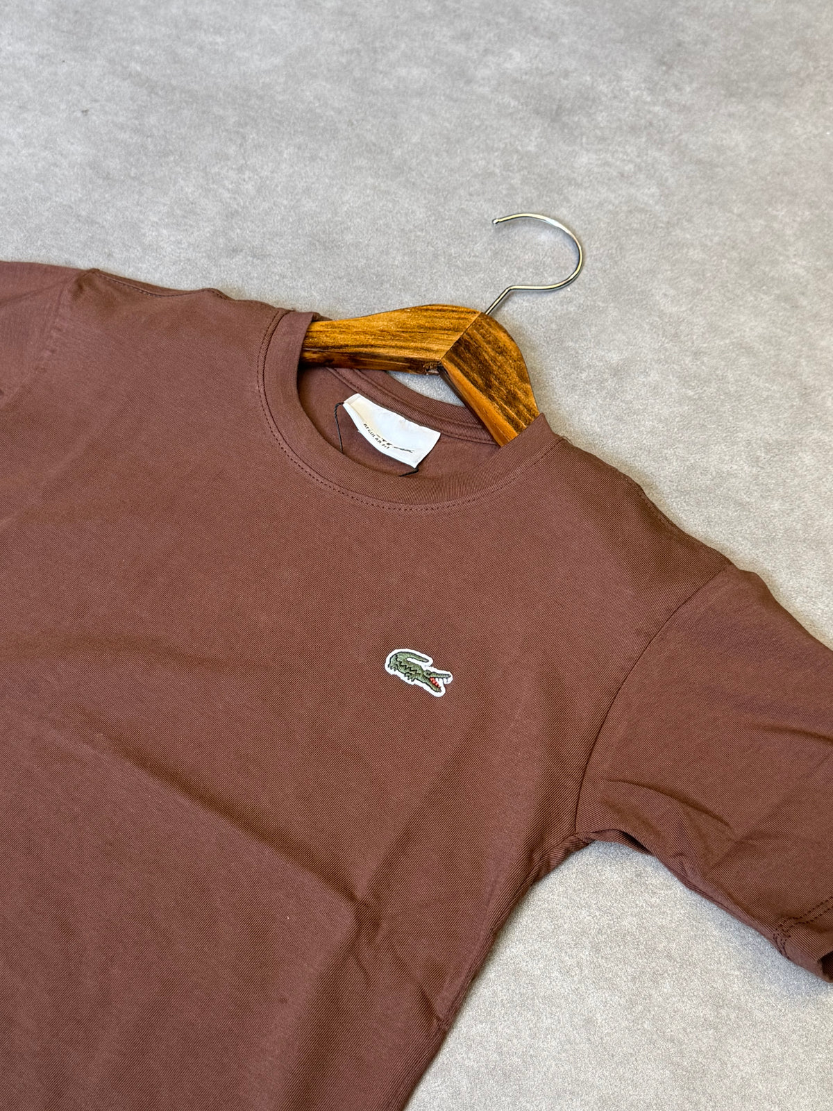 Camiseta Infantil Lacoste Algodão Pima Manga Curta