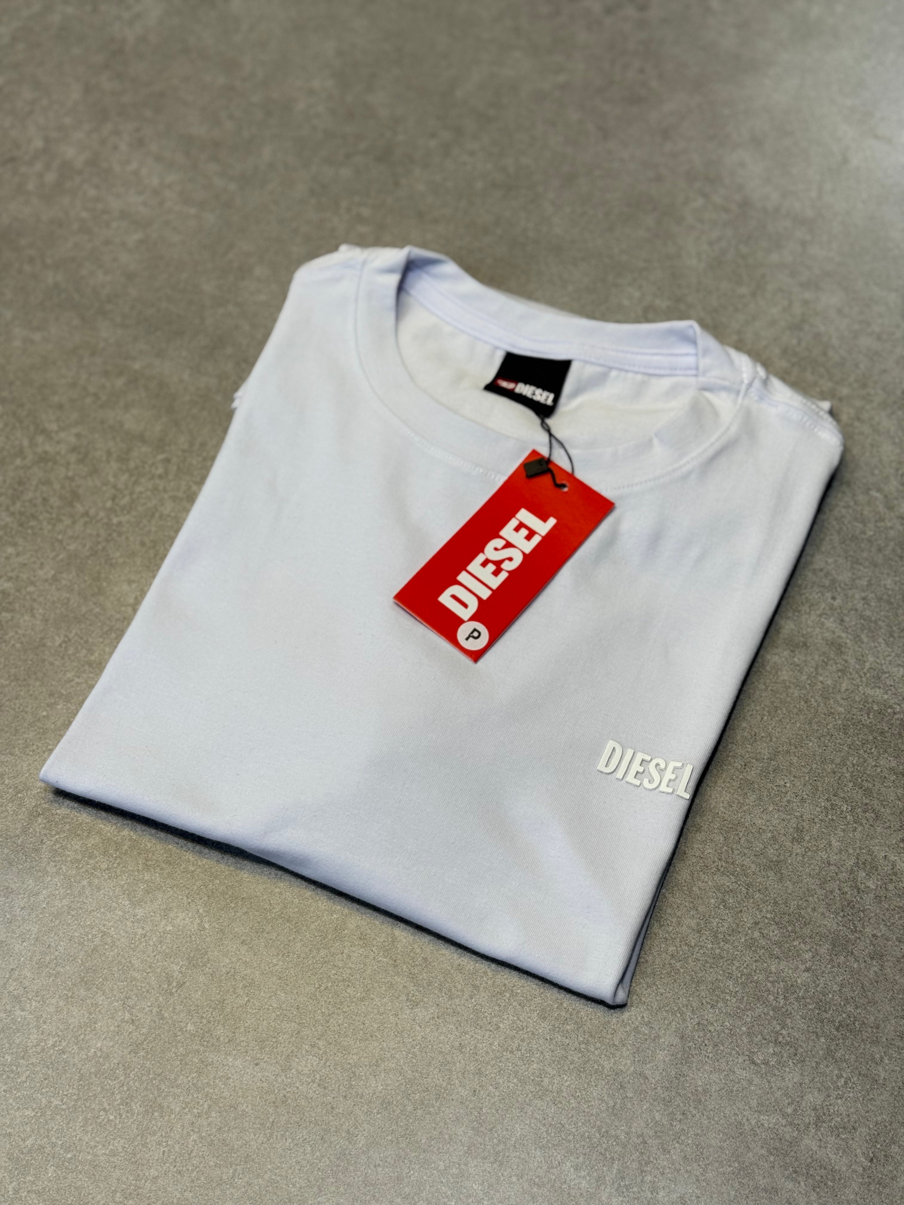 Camiseta Diesel Basica - Branca