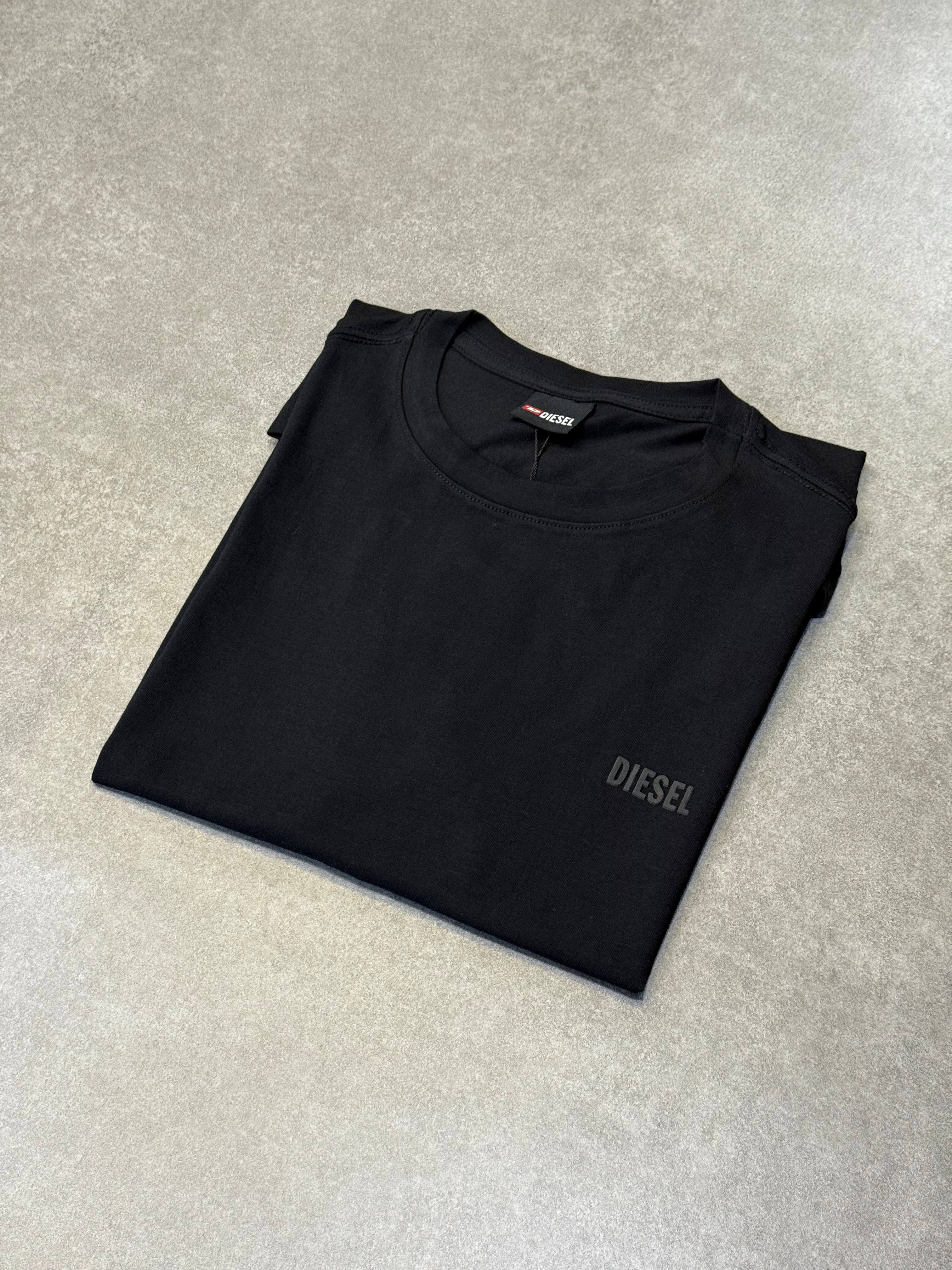 Camiseta Diesel Basica - Preta