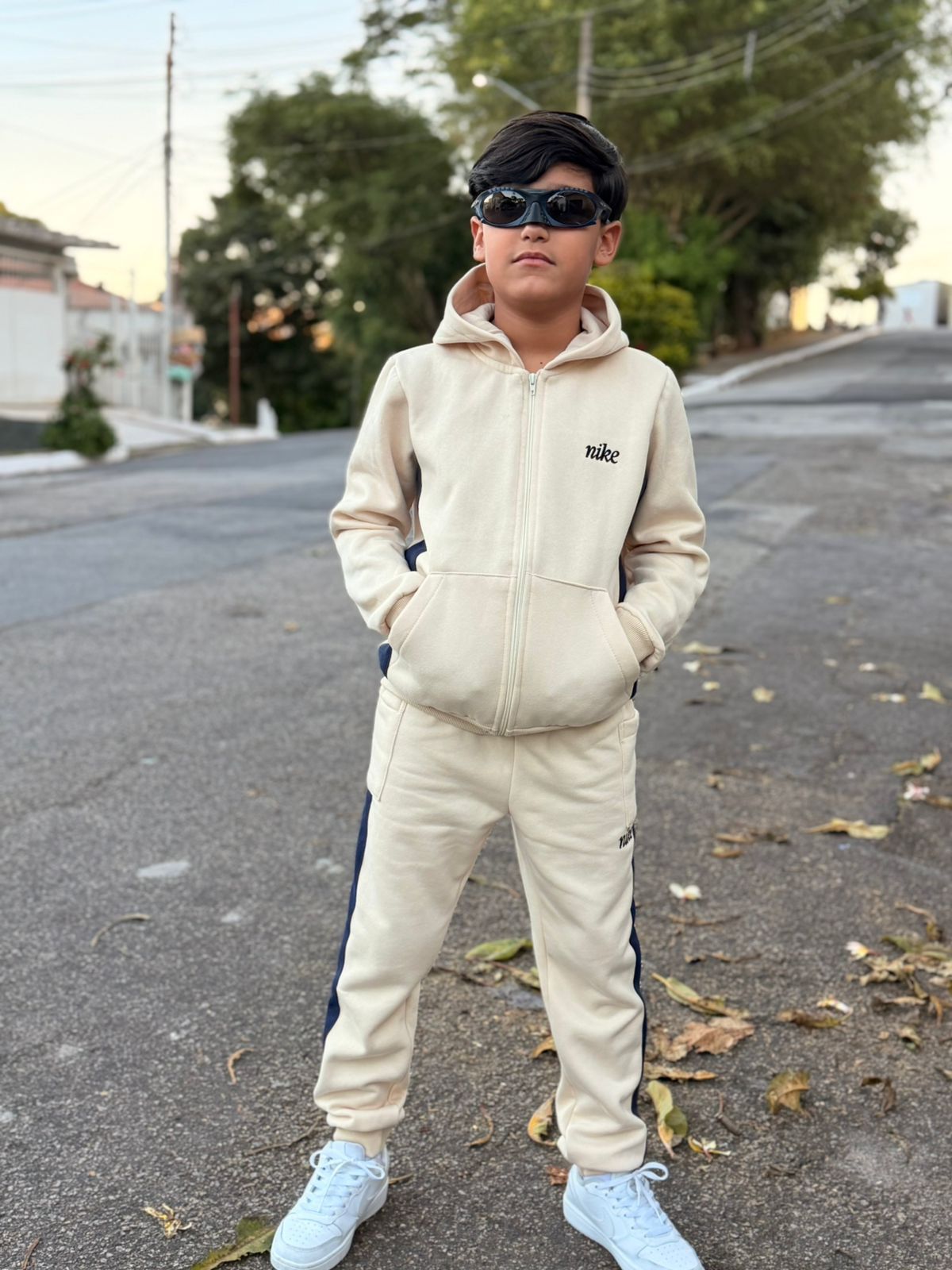 Conjunto Moletom Infantil Nike - Tech Fleece