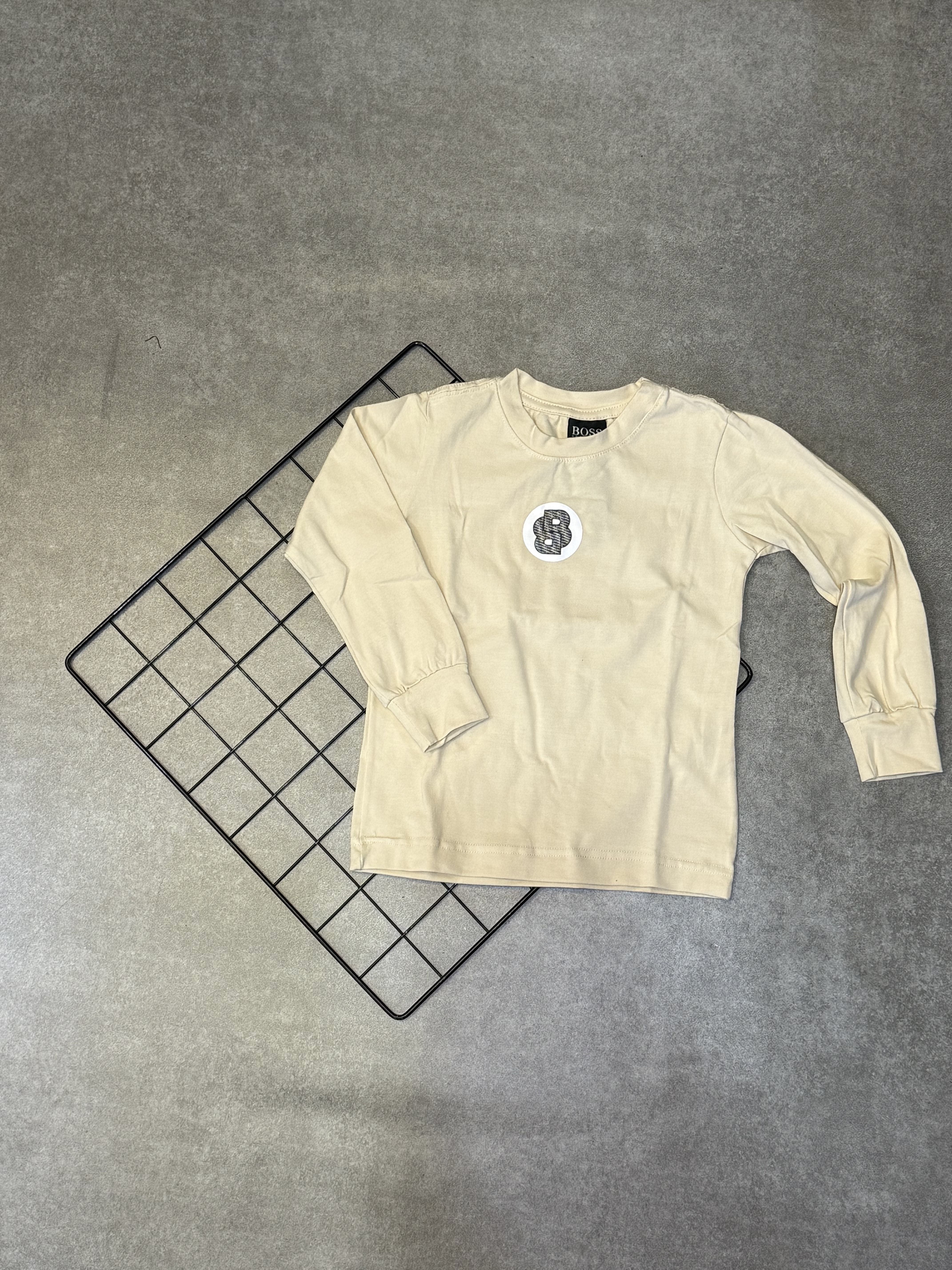 Camisa Manga Longa Boss Infantil