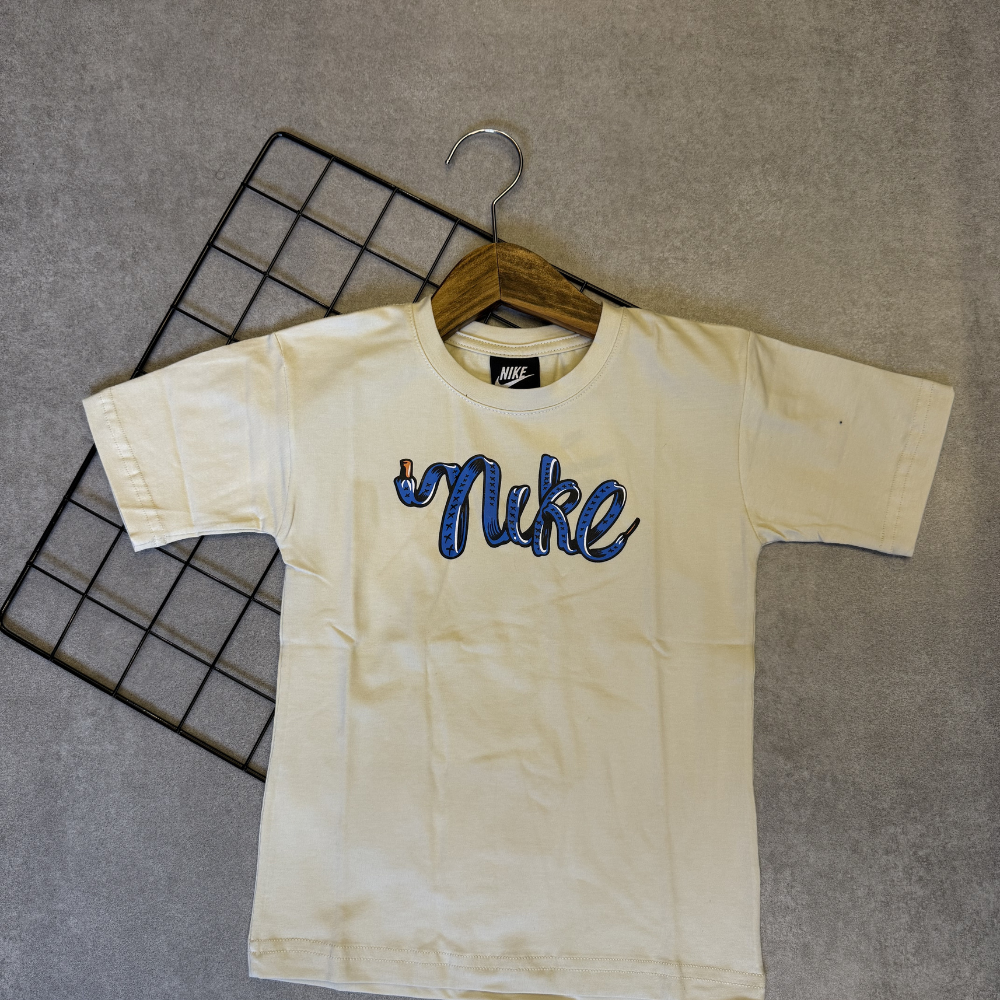 Camiseta Infantil Nike Kids Cadarço Manga Curta Esportiva