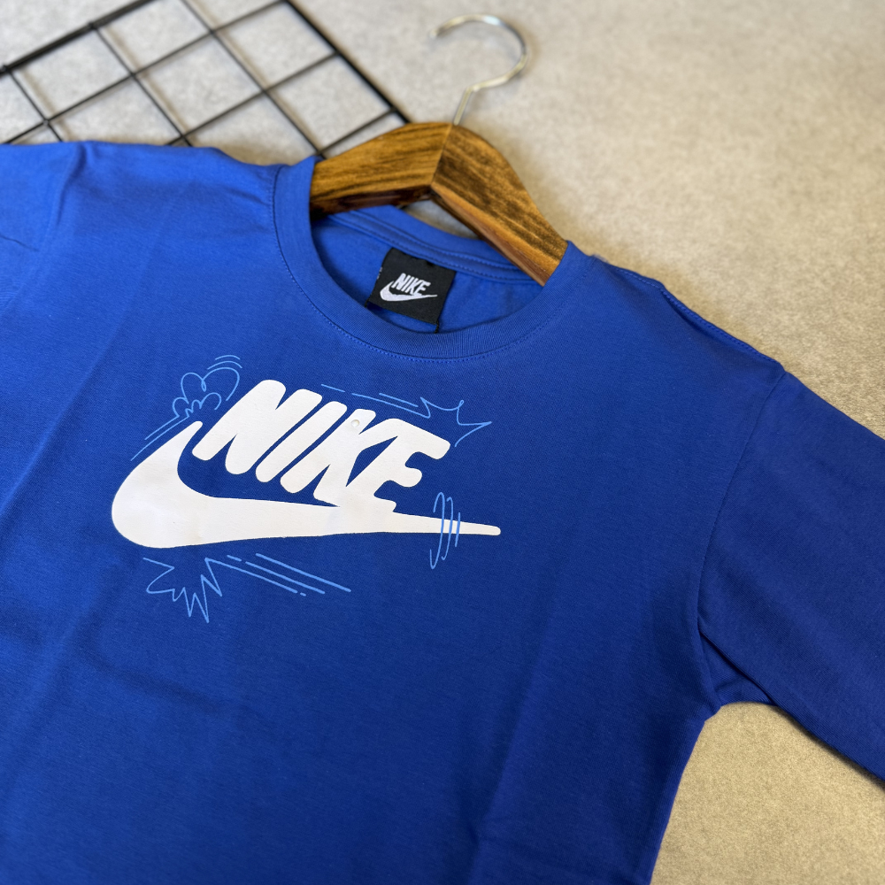 Camiseta Infantil Nike Kids Graffite Manga Curta