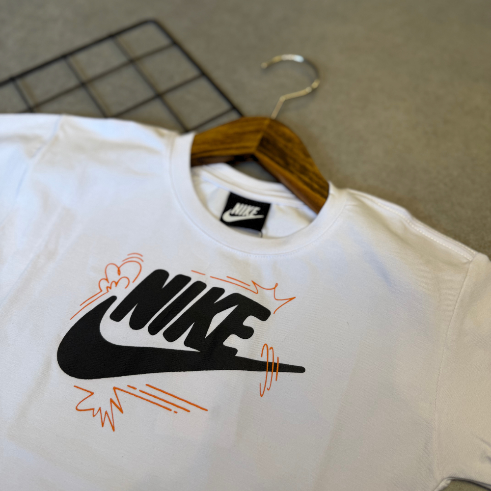 Camiseta Infantil Nike Kids Graffite Manga Curta
