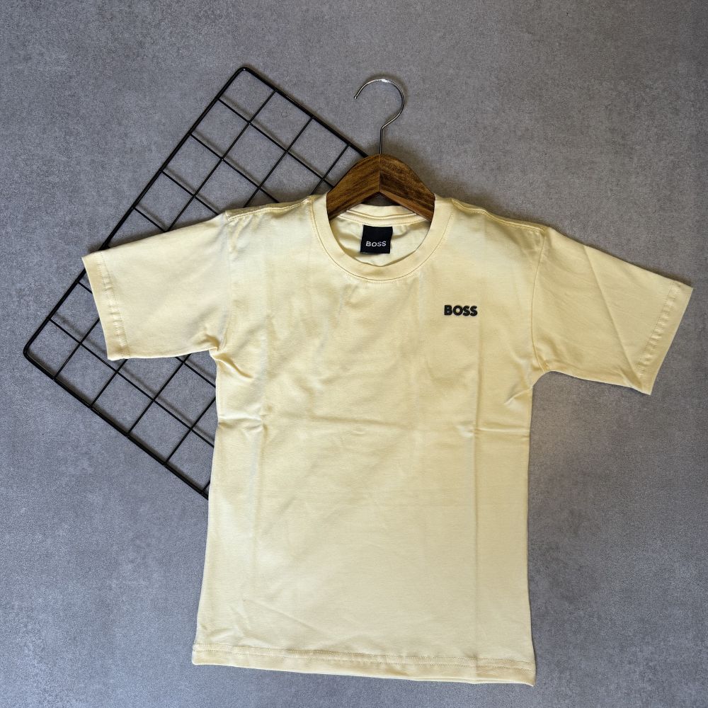 Camiseta Infantil Hugo Boss Manga Curta Kids