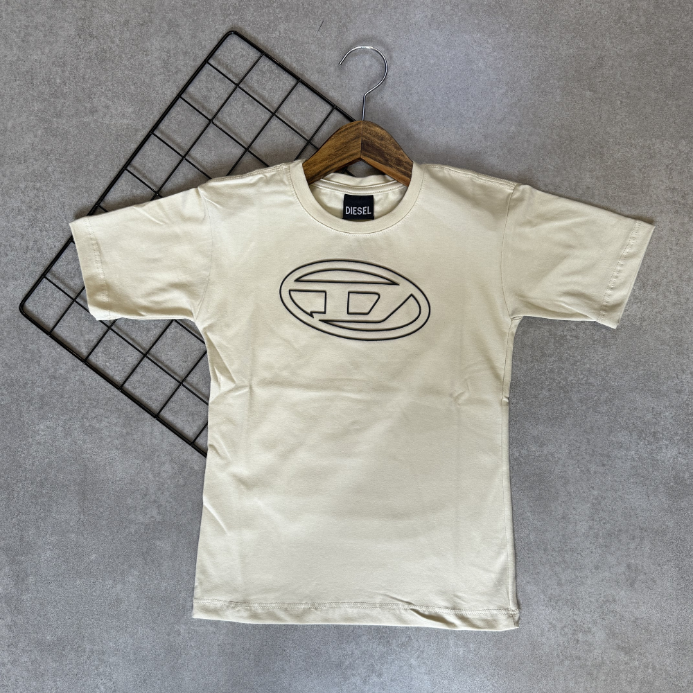 Camiseta Infantil Diesel Kids Manga Curta