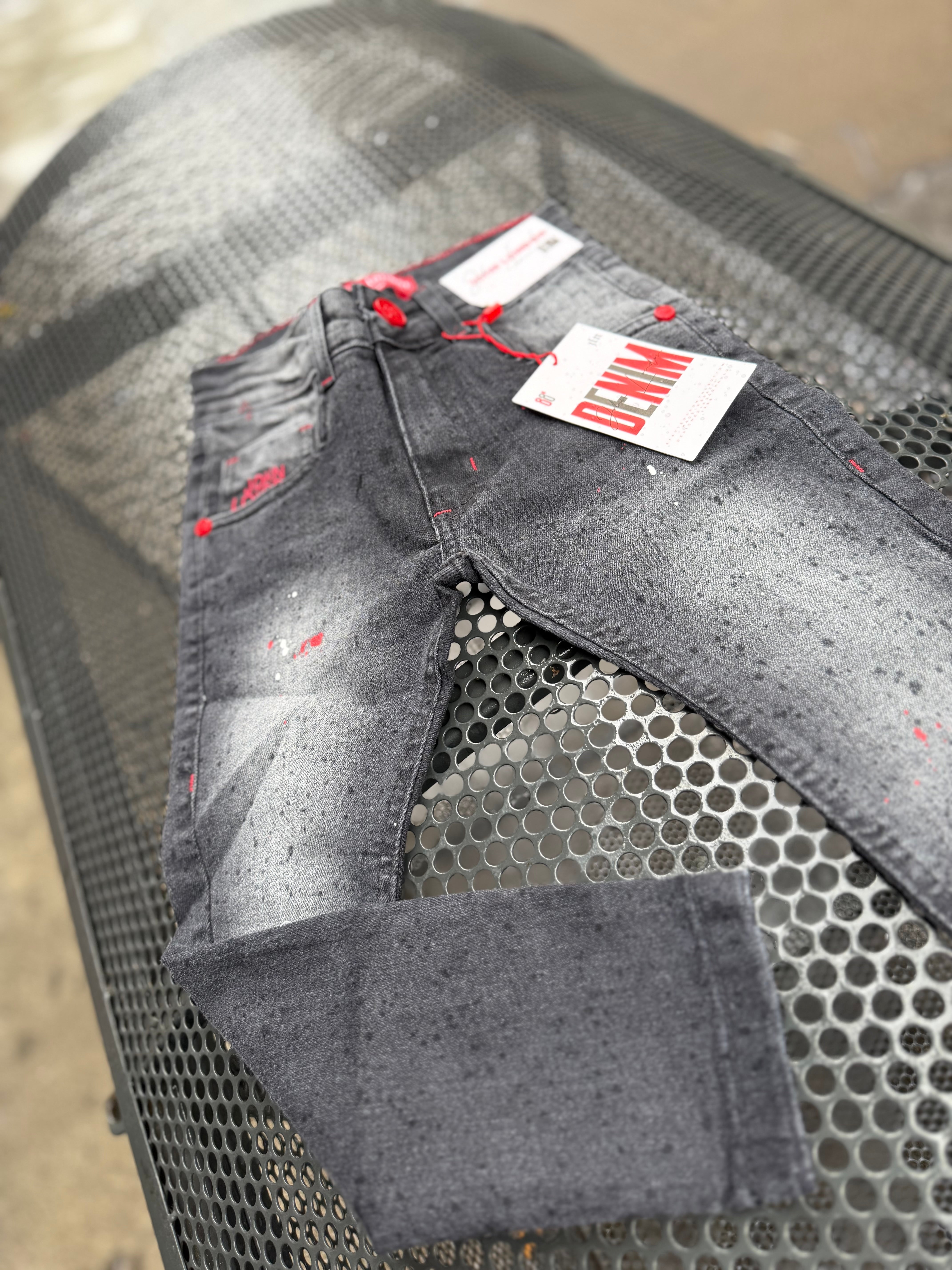 Calça Jeans estilo jogador - Infantil