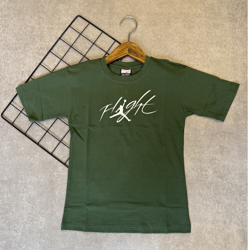 Camiseta Infantil Nike Jordan Kids Manga Curta