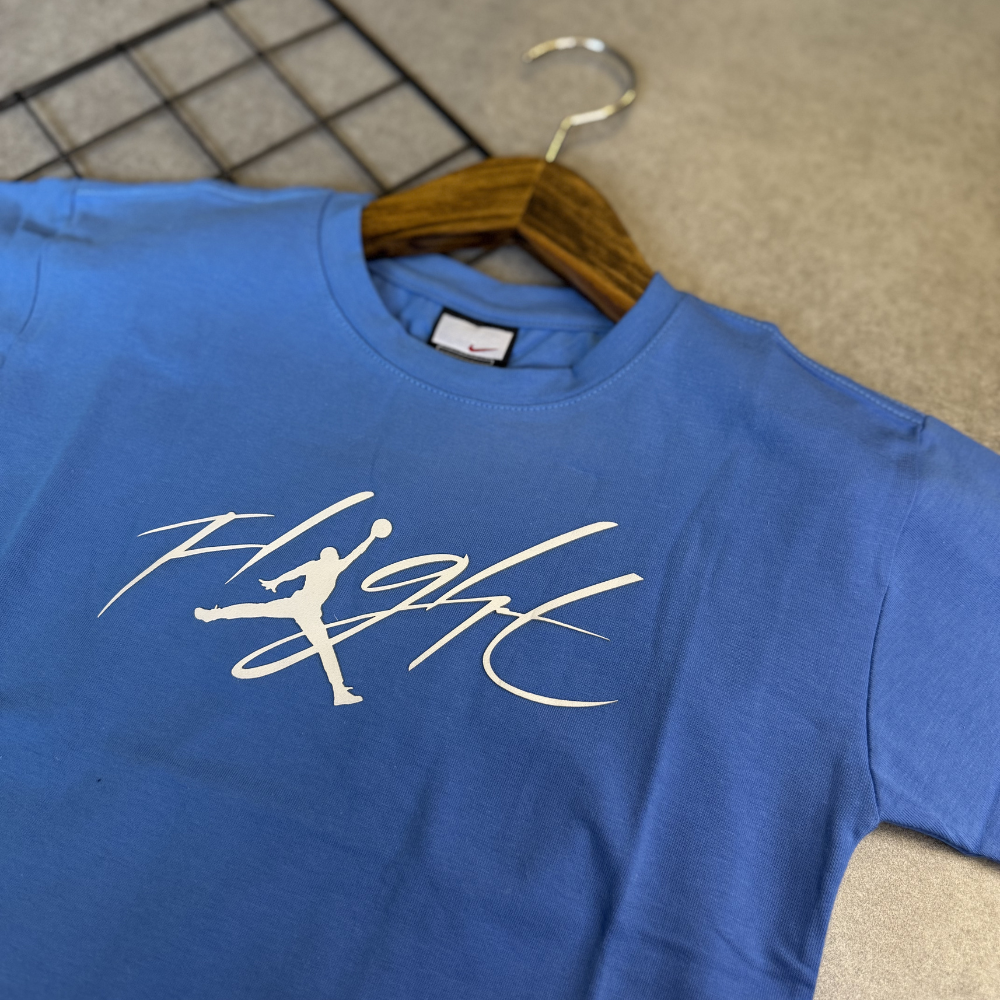 Camiseta Infantil Nike Jordan Kids Manga Curta