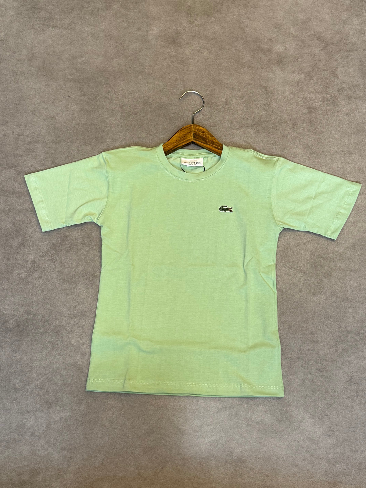 Camiseta Infantil Lacoste Algodão Pima Manga Curta