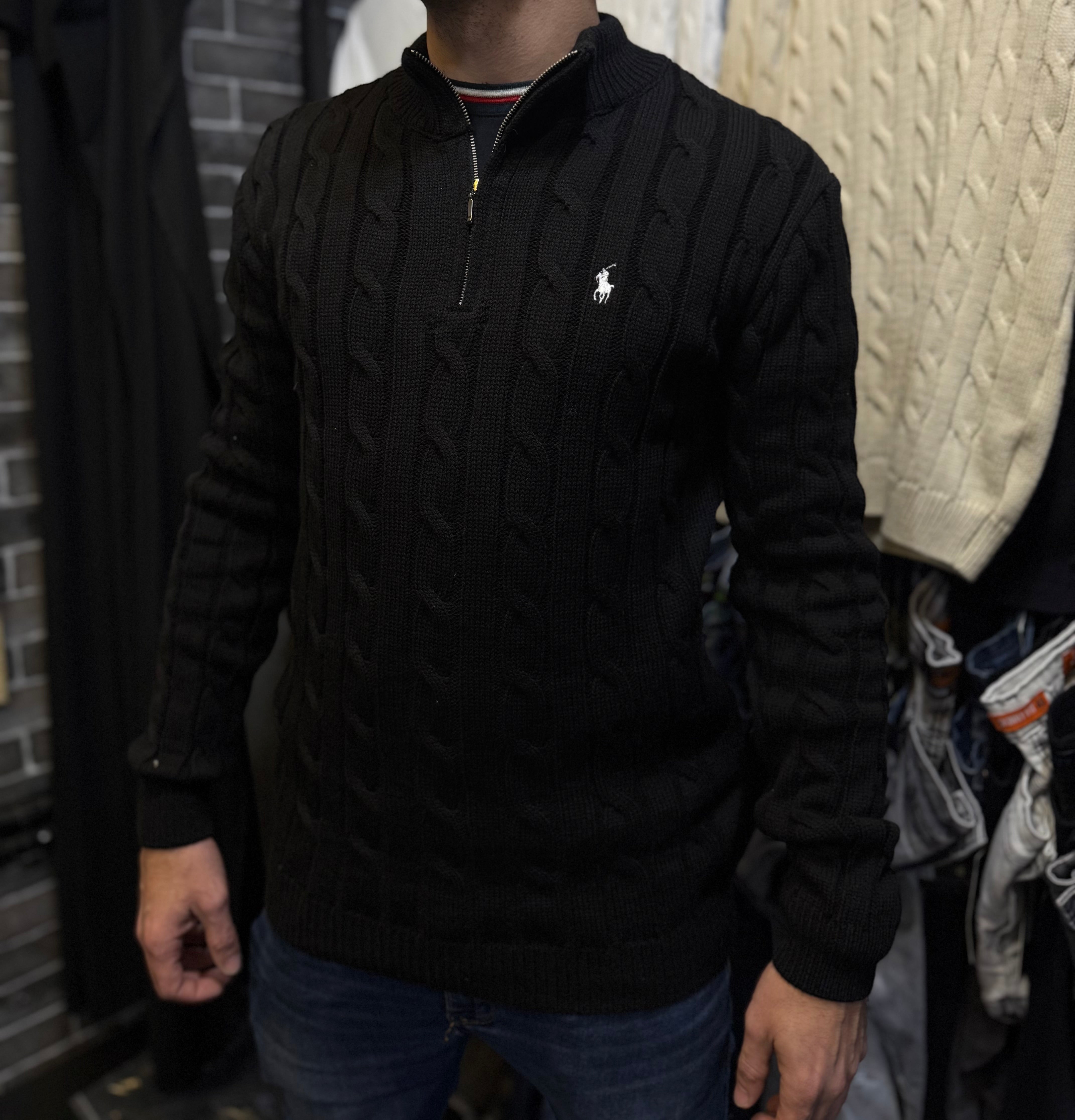 Suéter Tricot Ralph Lauren Black