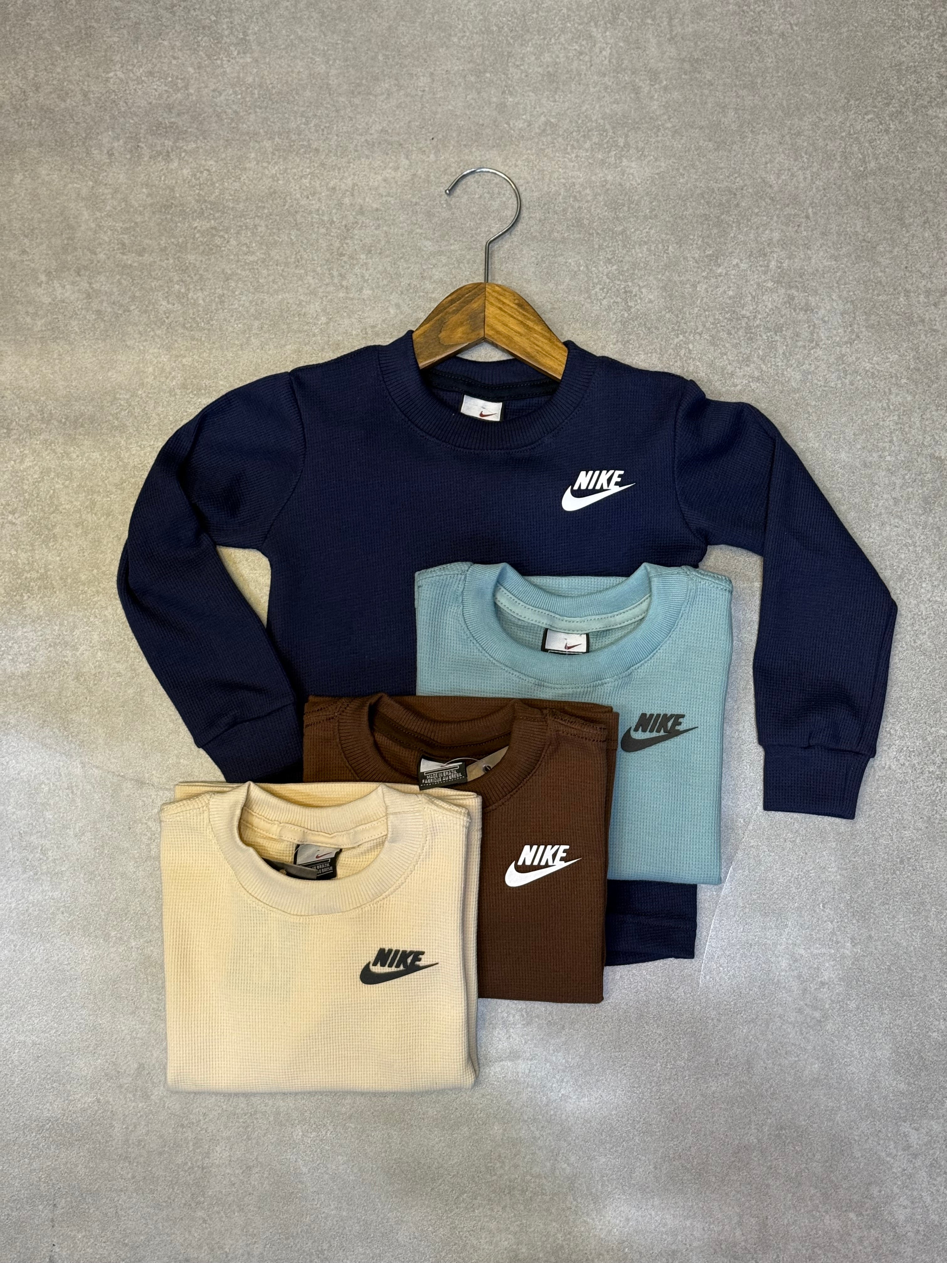 Blusa Infantil Nike canelada