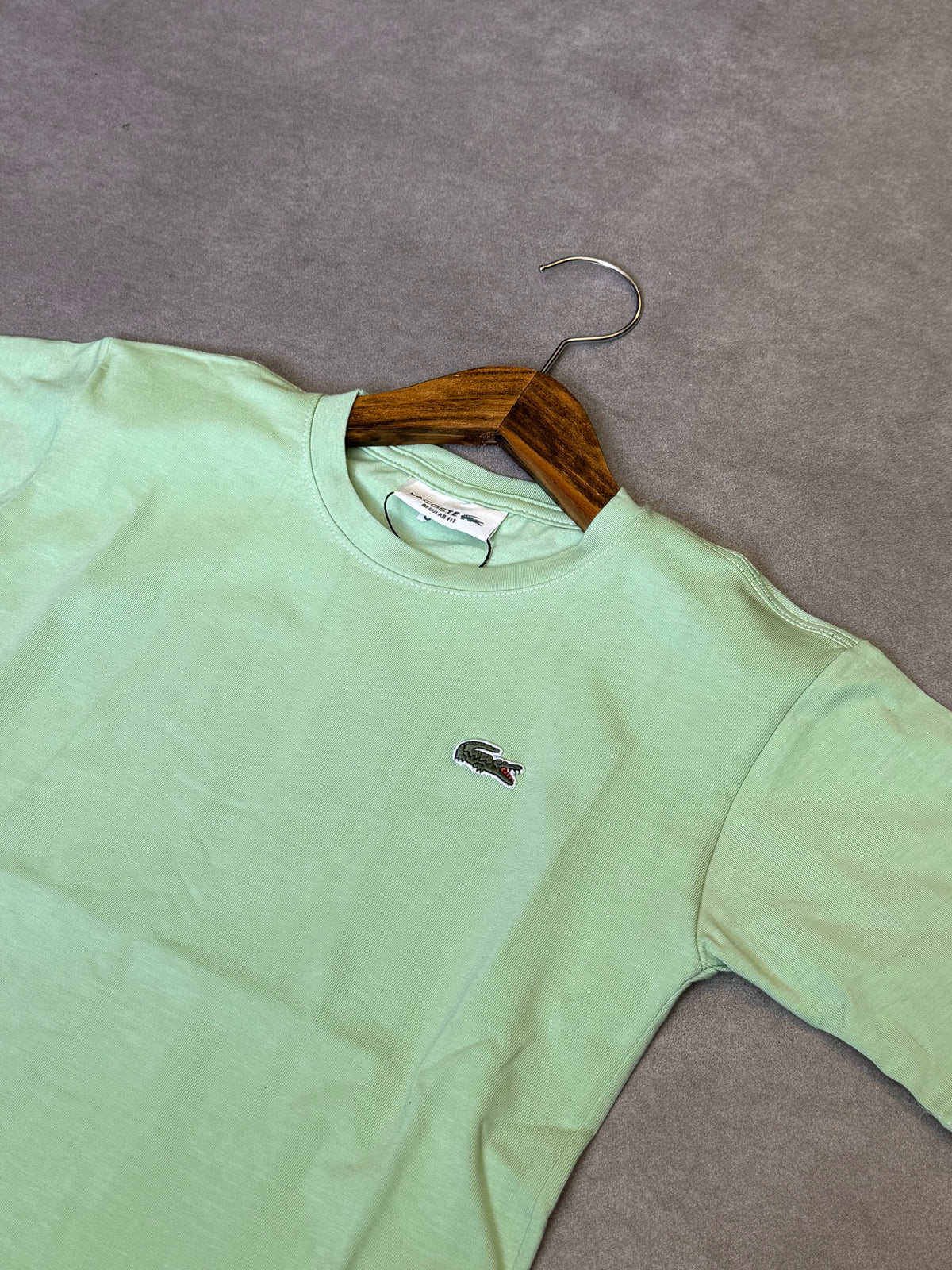Camiseta Infantil Lacoste Algodão Pima Manga Curta