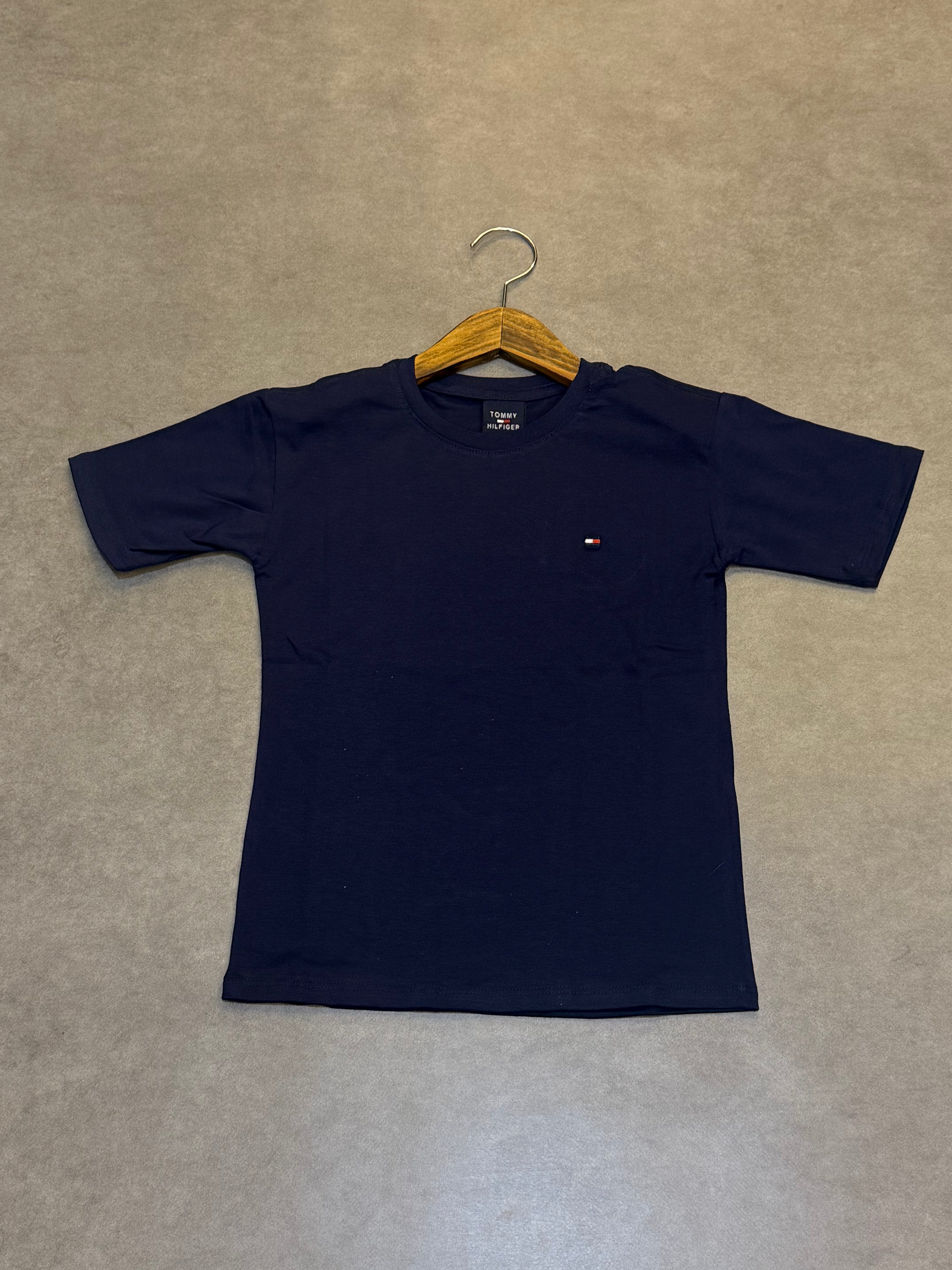 Camiseta Infantil Tommy Hilfiger Logo Clássico Kids