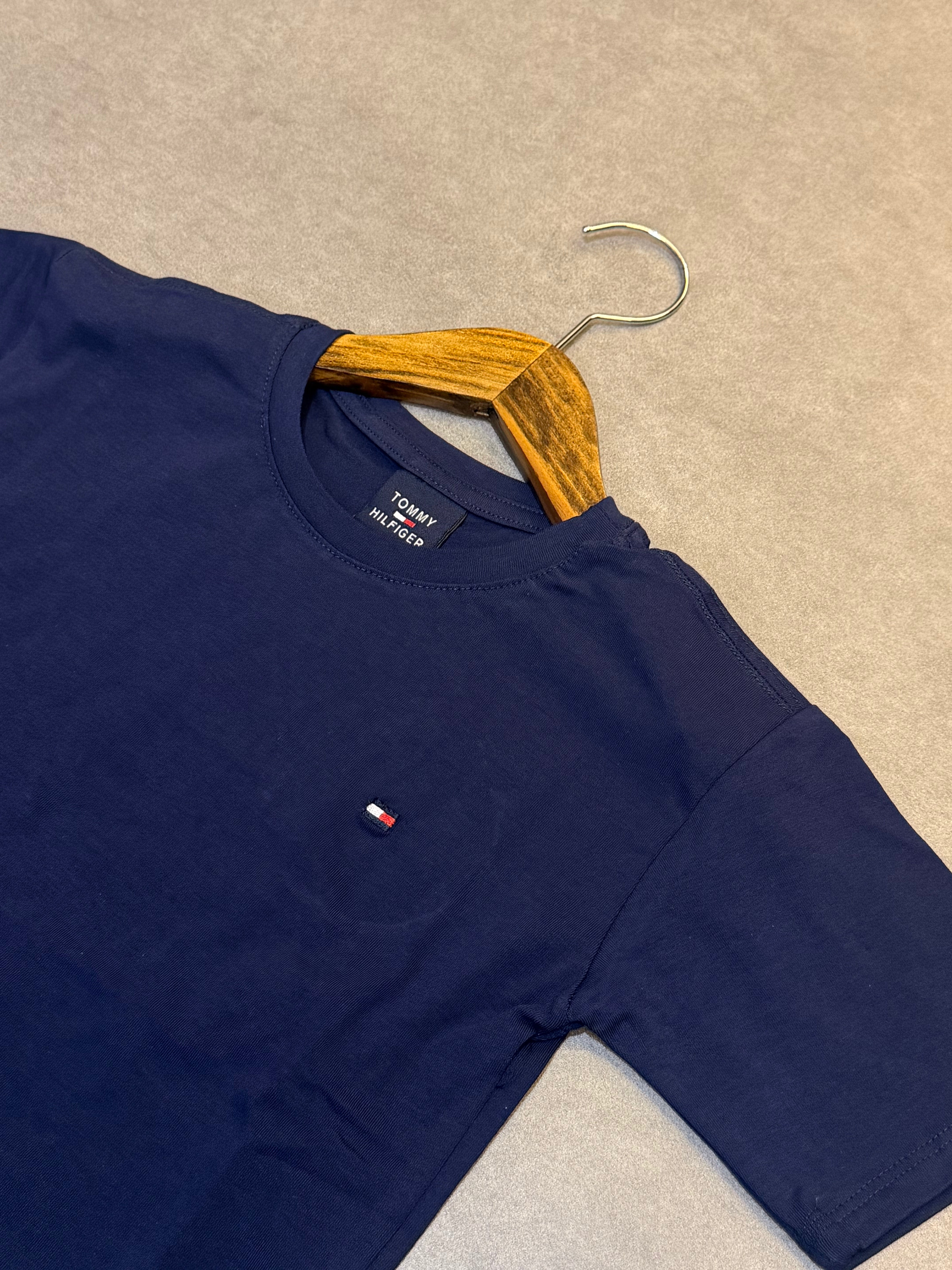 Camiseta Infantil Tommy Hilfiger Logo Clássico Kids