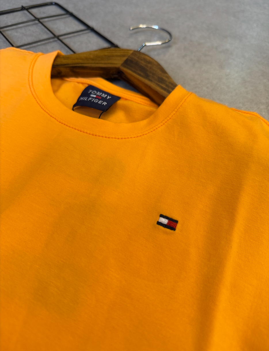 Camiseta Infantil Tommy Hilfiger Logo Clássico Kids