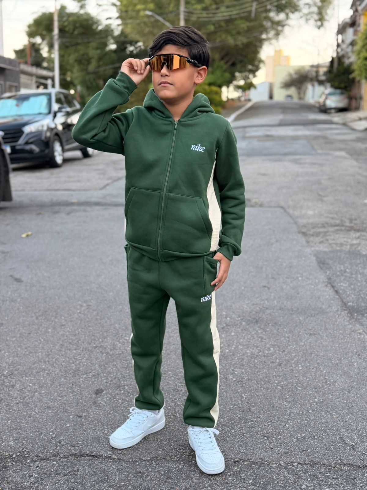 Conjunto Moletom Infantil Nike - Tech Fleece