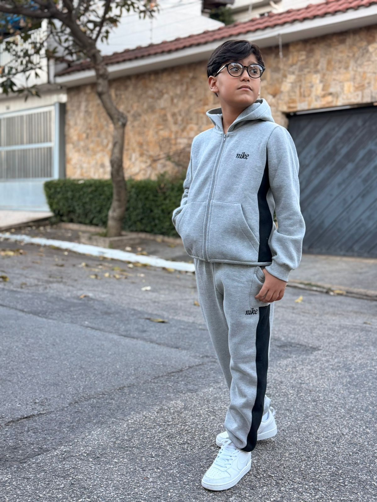 Conjunto Moletom Infantil Nike - Tech Fleece