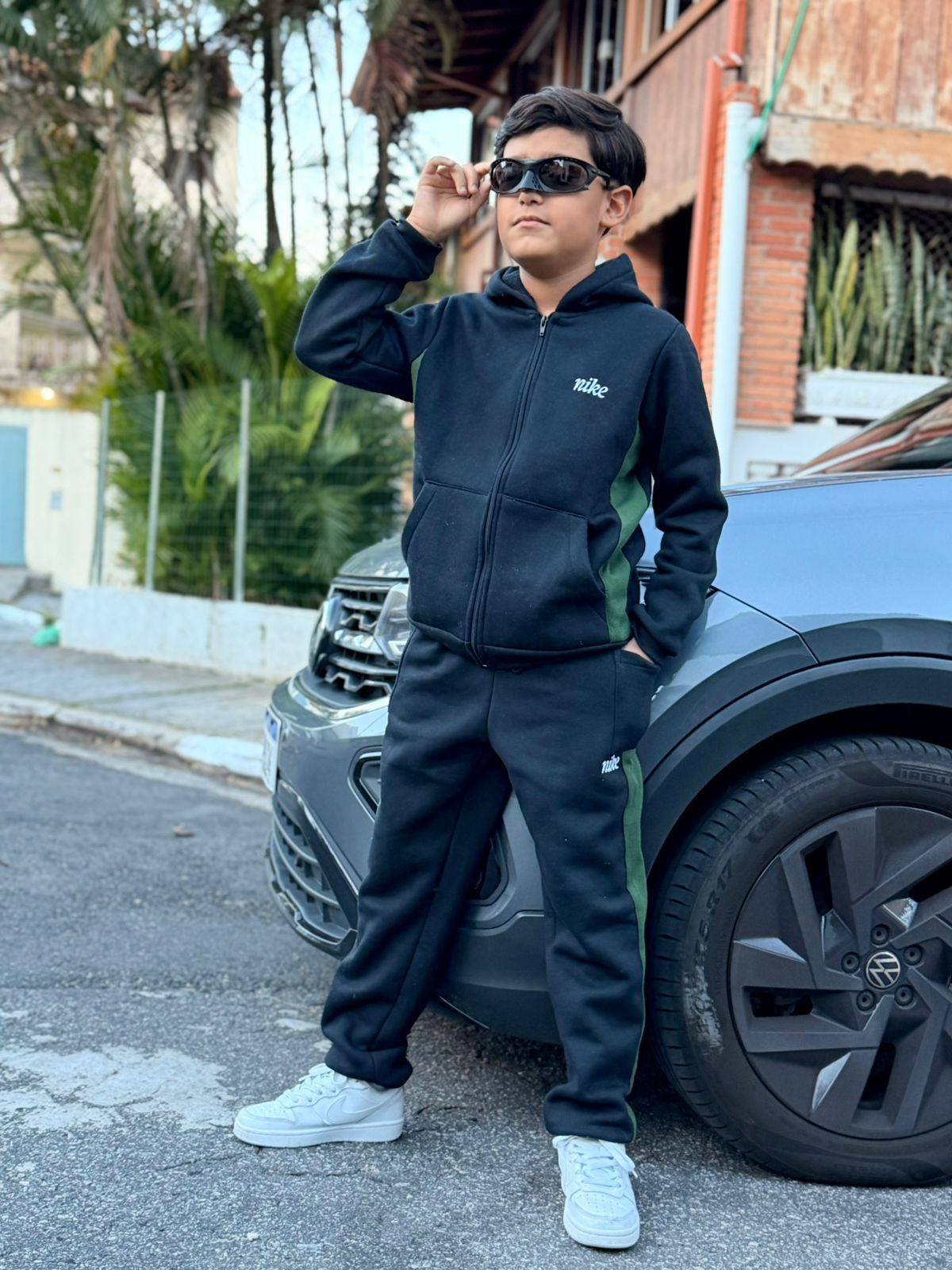 Conjunto Moletom Infantil Nike - Tech Fleece
